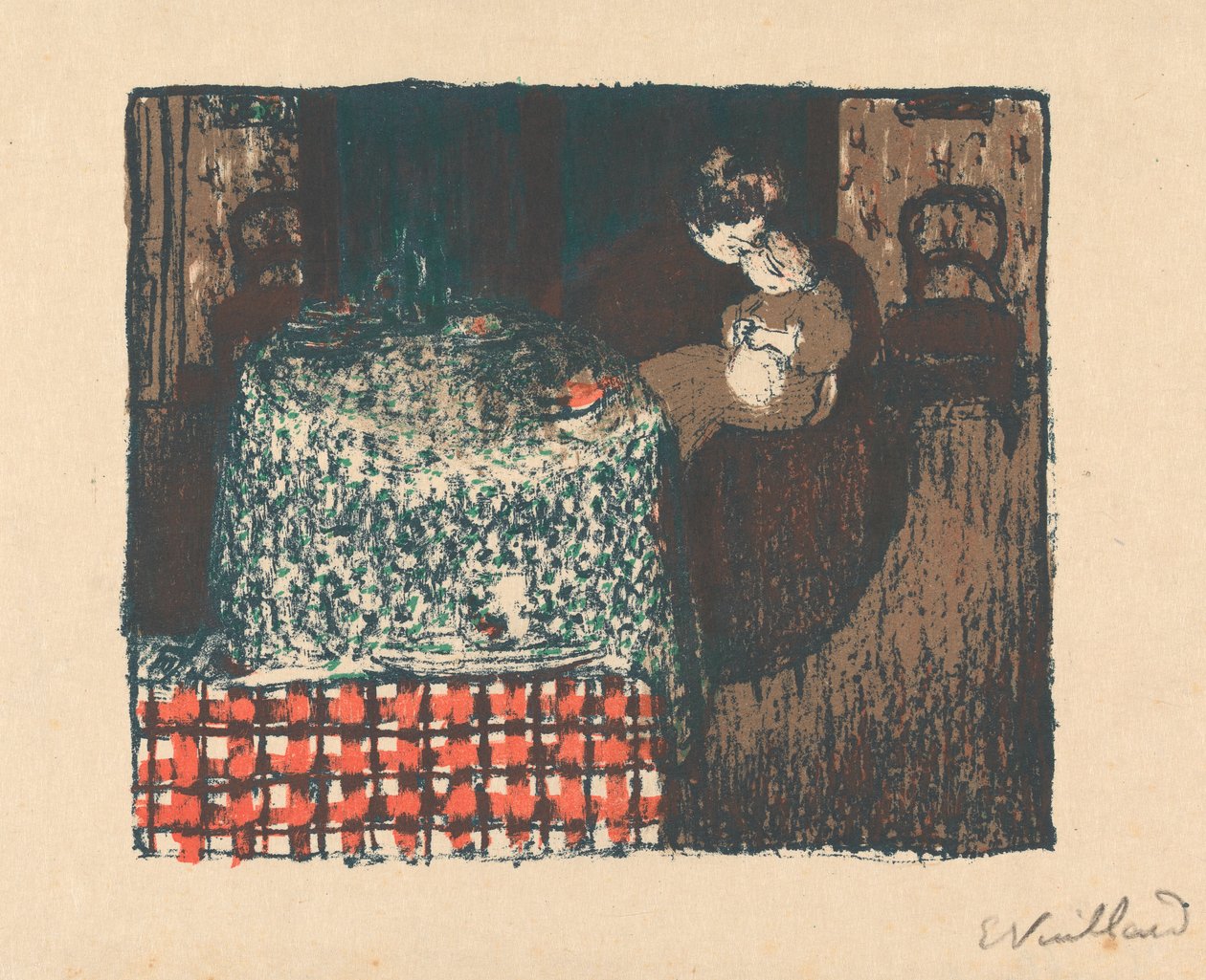 Anyaság alkotó: Edouard Vuillard