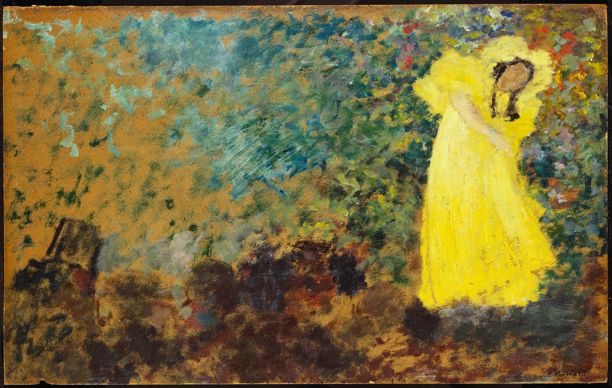 May Belfort a színpadon, 1895 körül alkotó: Edouard Vuillard