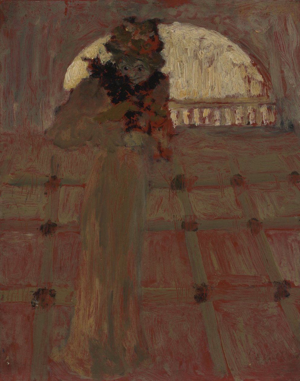 Misia az Operában, c. 1900 alkotó: Edouard Vuillard