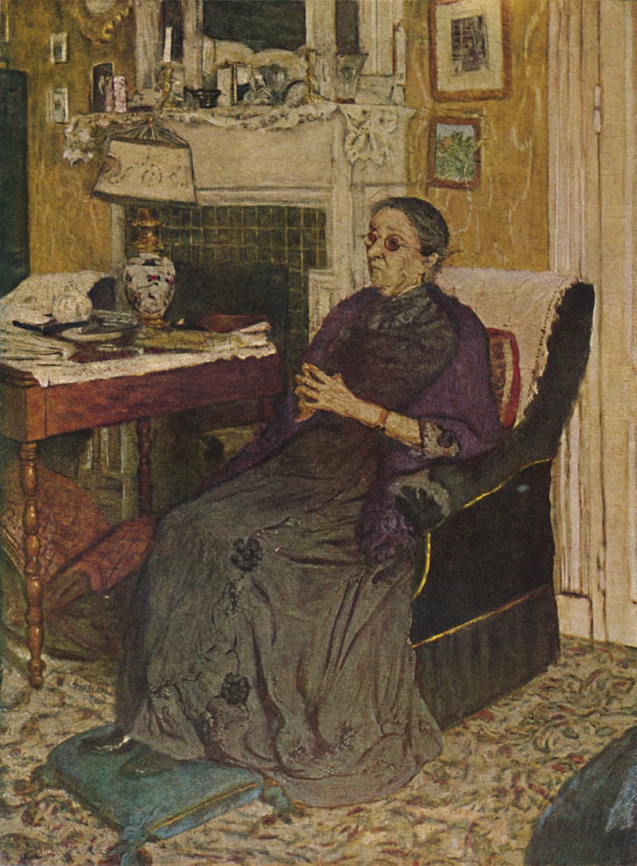 Kapferer asszony 1919, 1919, 1946 alkotó: Edouard Vuillard