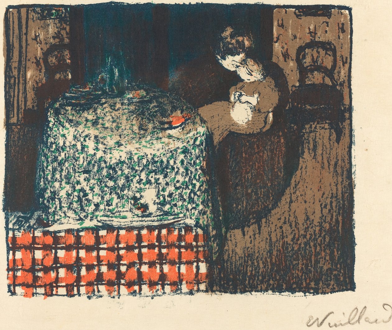 Anyaság alkotó: Edouard Vuillard
