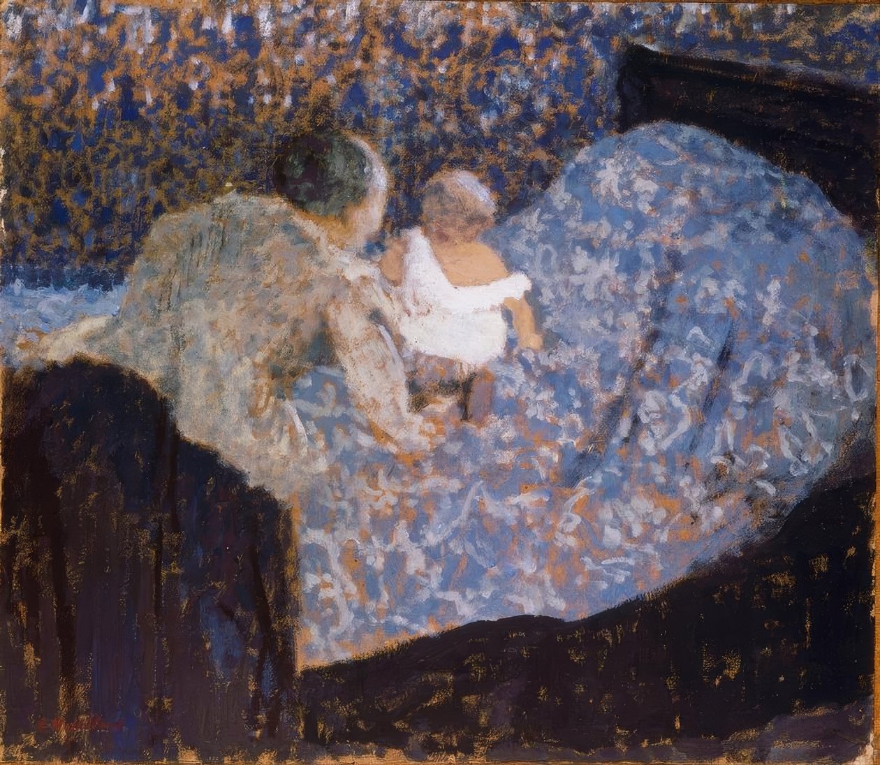 anya és gyermek alkotó: Edouard Vuillard