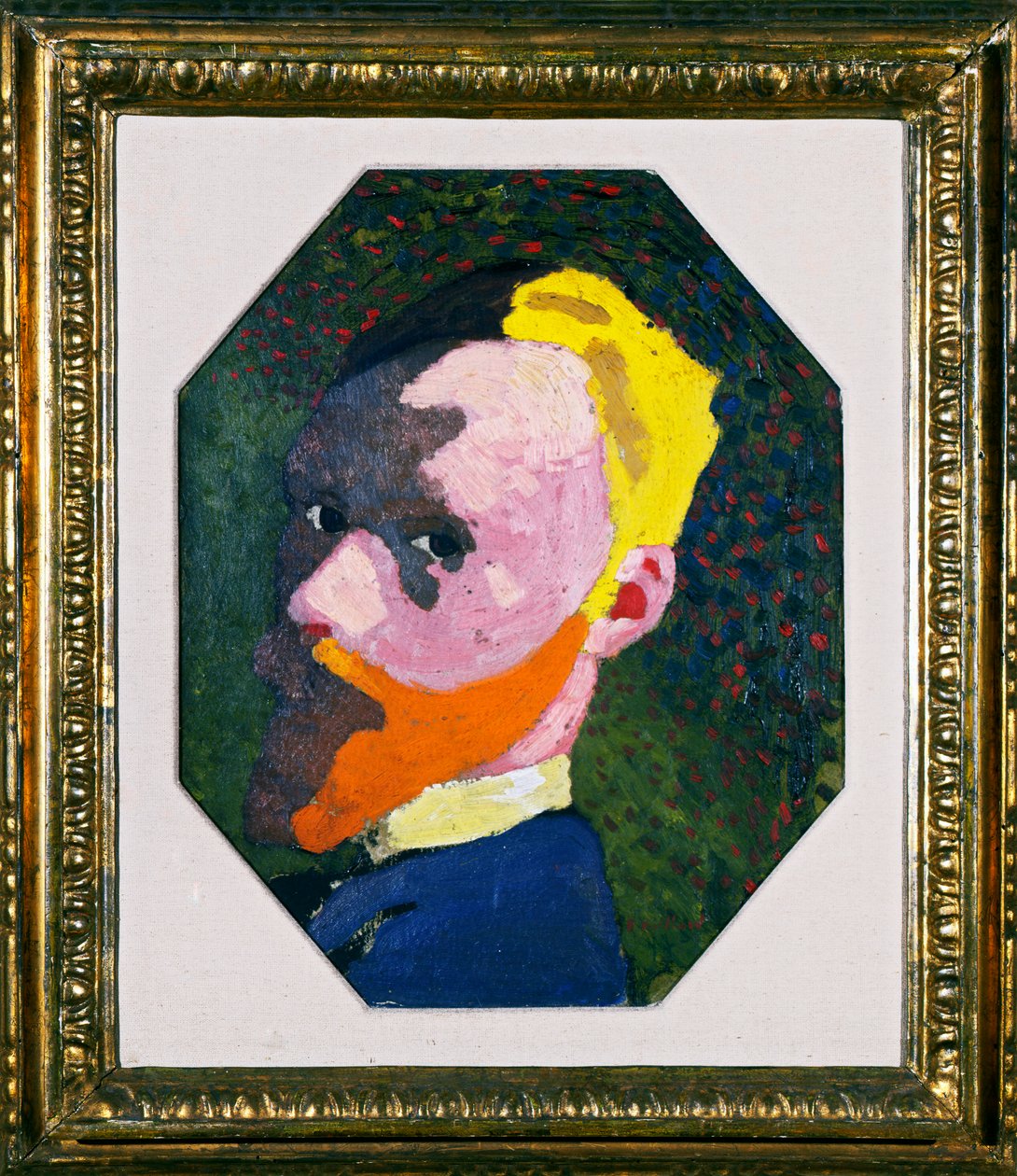 Nyolcszögletű önarckép, 1890 alkotó: Edouard Vuillard
