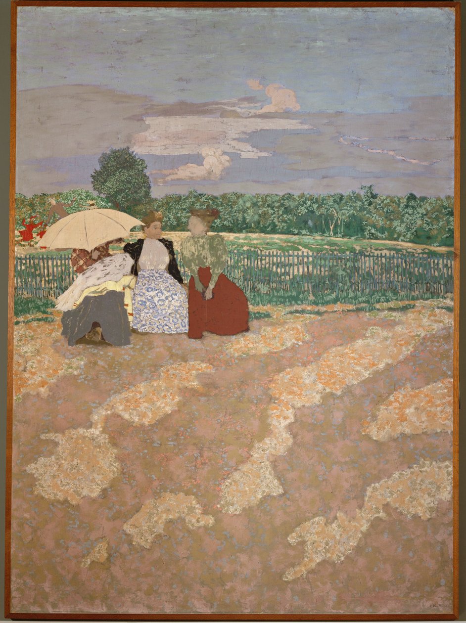 Park Párizsban: The Conversation alkotó: Edouard Vuillard