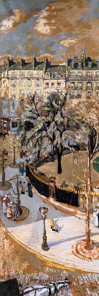 Place Vintimille, Párizs, 1908-1910 alkotó: Edouard Vuillard