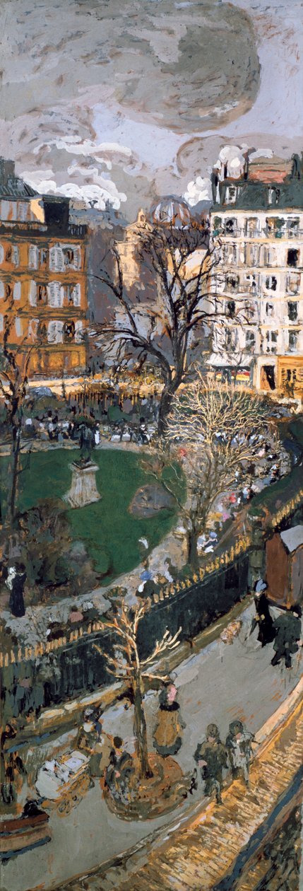 Place Vintimille, Párizs, 1908-1910 alkotó: Edouard Vuillard