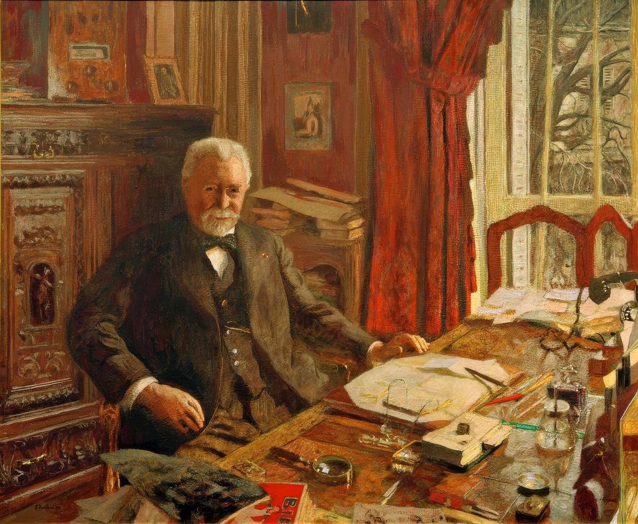 Monsieur André Bénac portréja alkotó: Edouard Vuillard