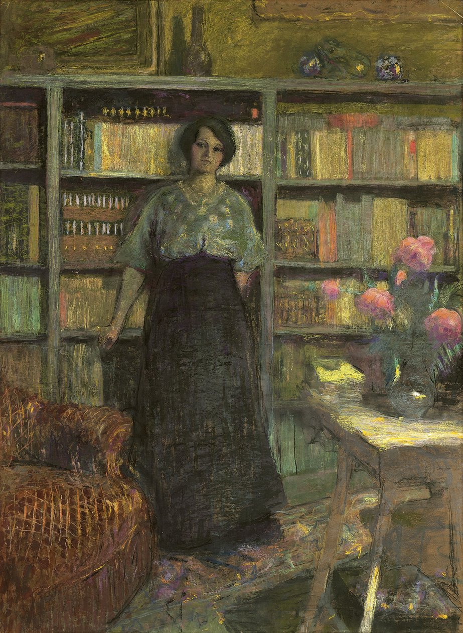 Mademoiselle Jacqueline Fontaine portréja, 1911; 1932 alkotó: Edouard Vuillard