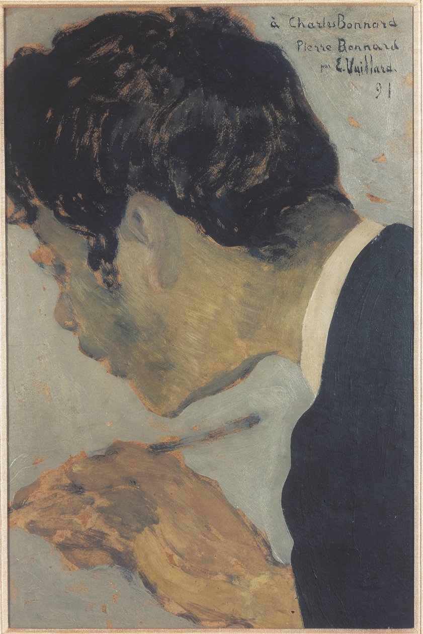 Pierre Bonnard portréja 1867-1947, 1891 alkotó: Edouard Vuillard