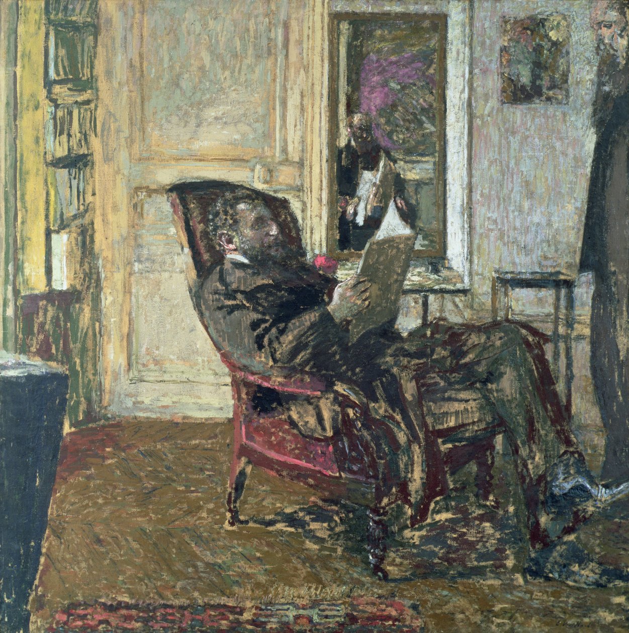 Thadee Natanson portréja (1868-1952) 1907-08 alkotó: Edouard Vuillard