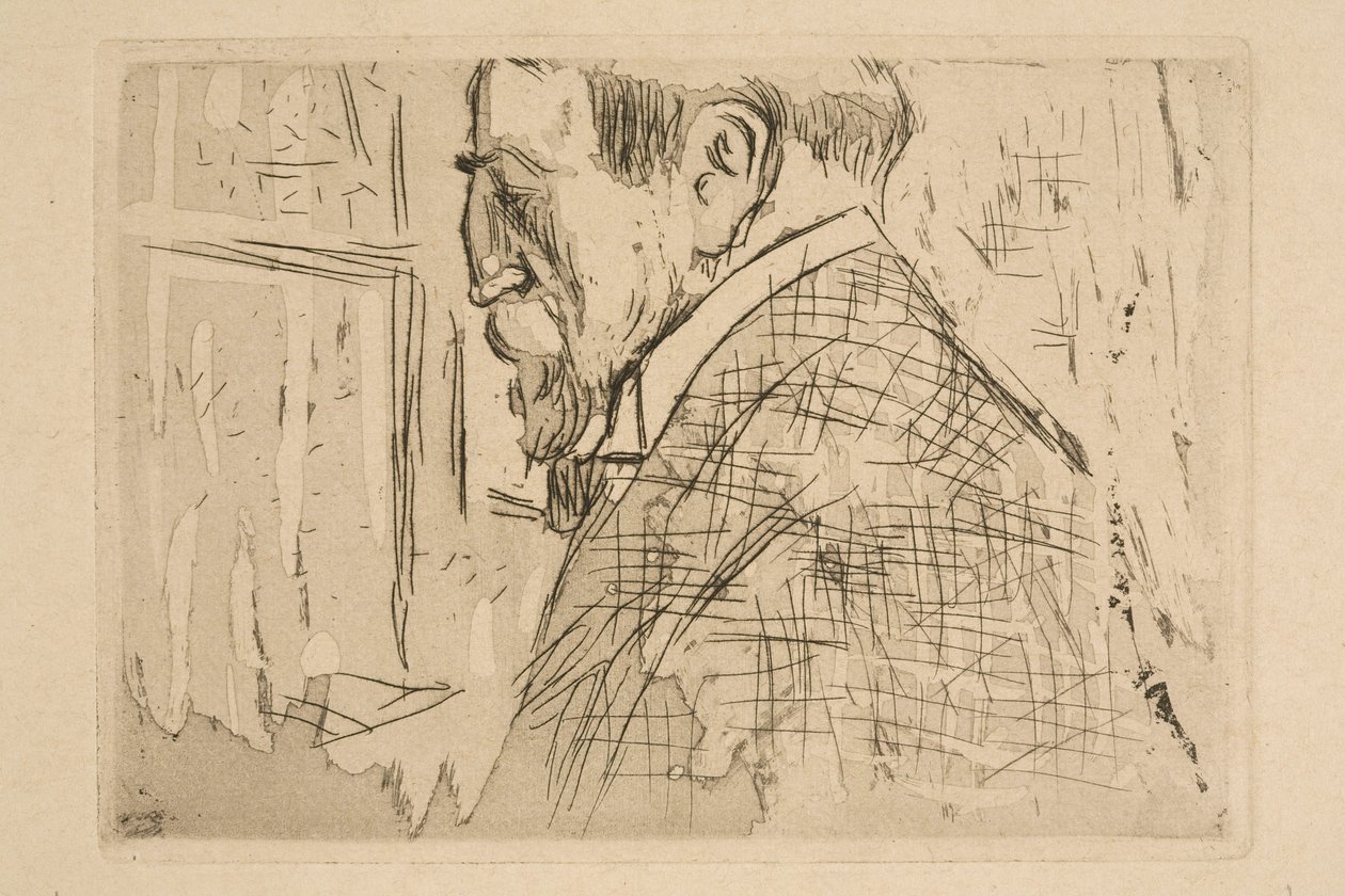 Théo Van Rysselberghe portréja alkotó: Edouard Vuillard