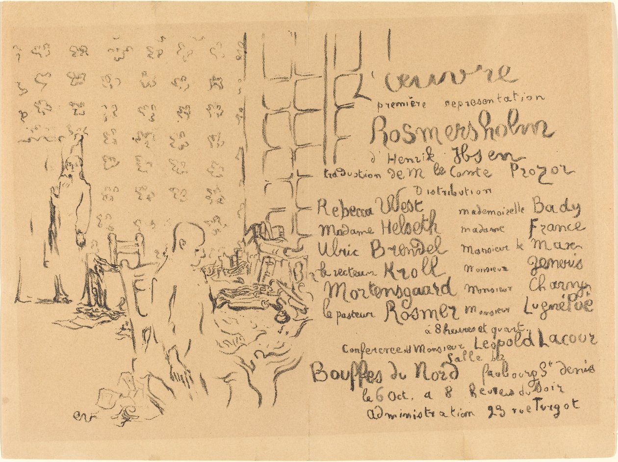 Rosmersholm alkotó: Edouard Vuillard