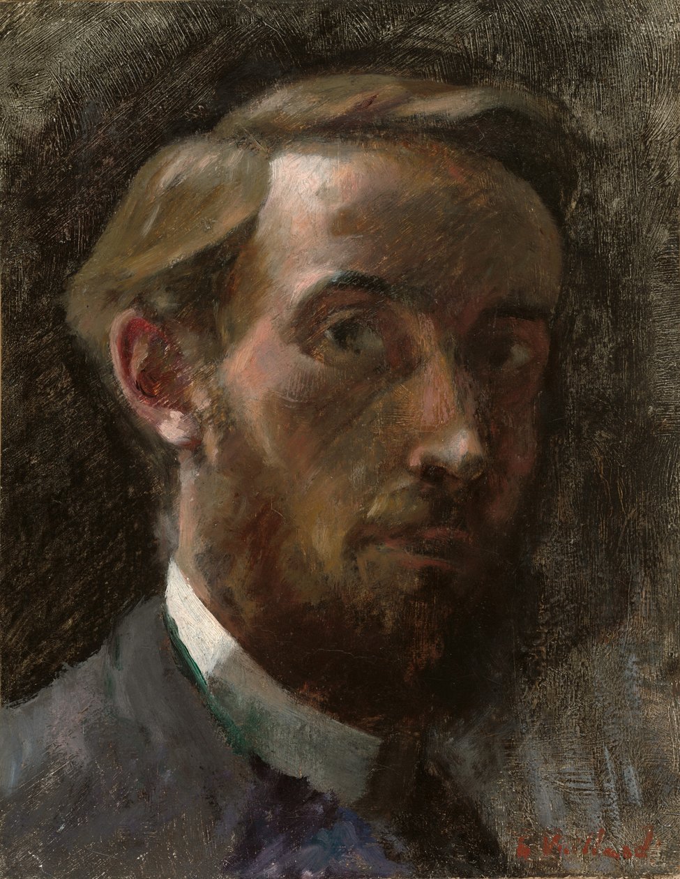 Önarckép, 21 éves, 1889. alkotó: Edouard Vuillard