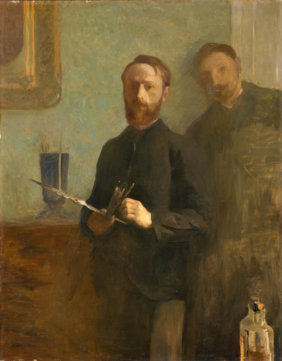 Önarckép Waroquyval, 1889 alkotó: Edouard Vuillard