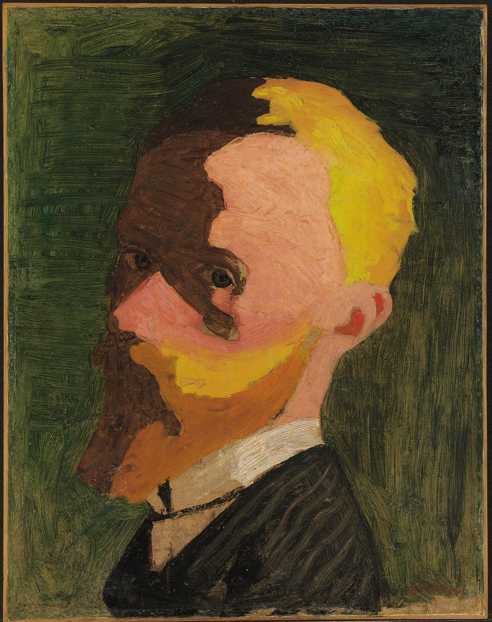 Önarckép, 1890 körül alkotó: Edouard Vuillard