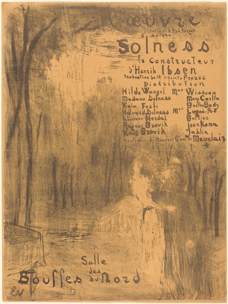Solness der Baumeister alkotó: Edouard Vuillard