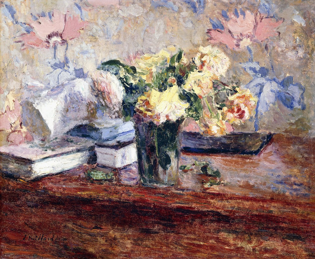 Csendélet, 1905-1910 körül alkotó: Edouard Vuillard
