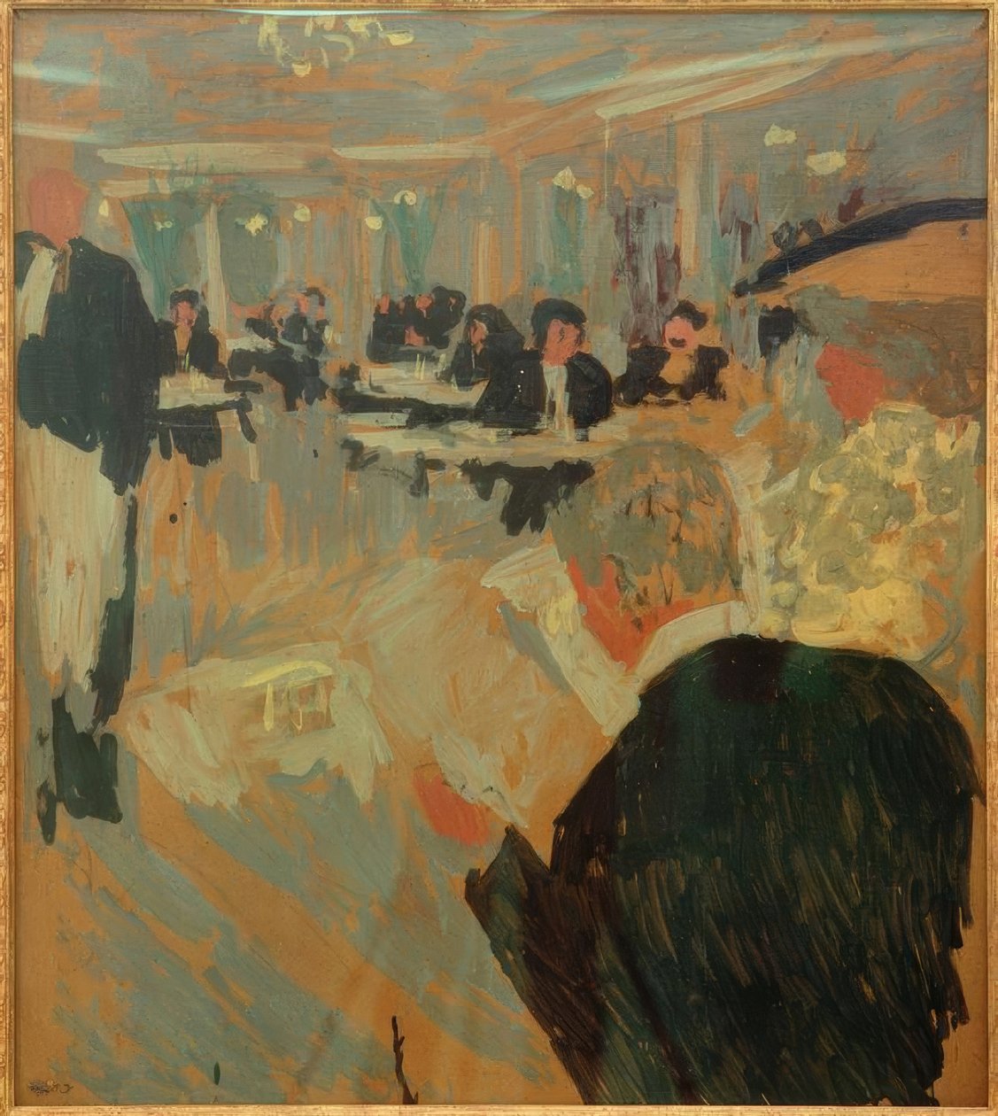 Kávé Szene alkotó: Edouard Vuillard