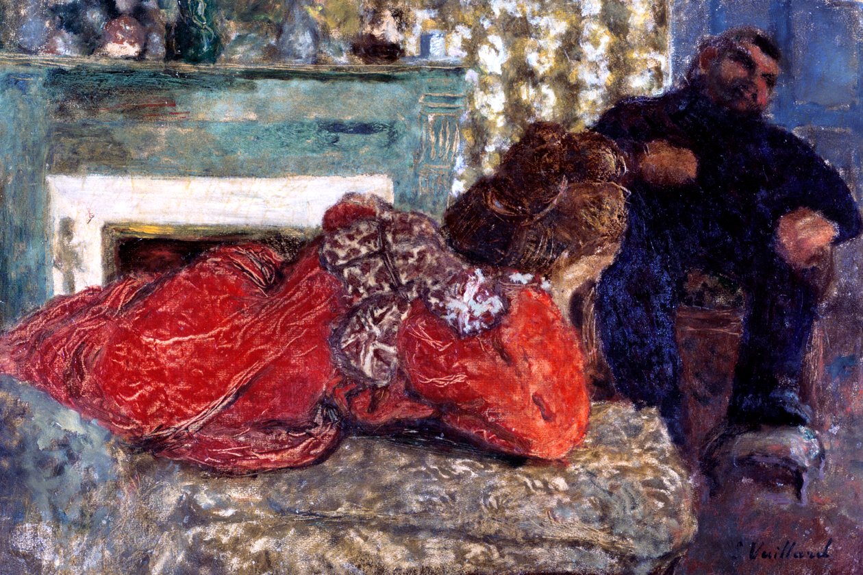 "A pongyola", 1897 alkotó: Edouard Vuillard