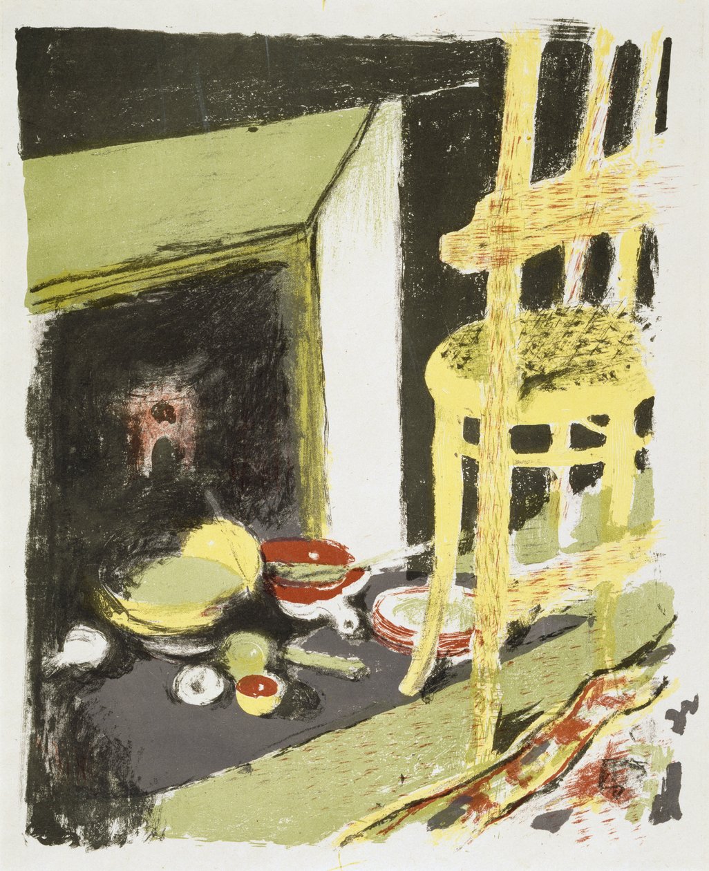 A kandalló alkotó: Edouard Vuillard