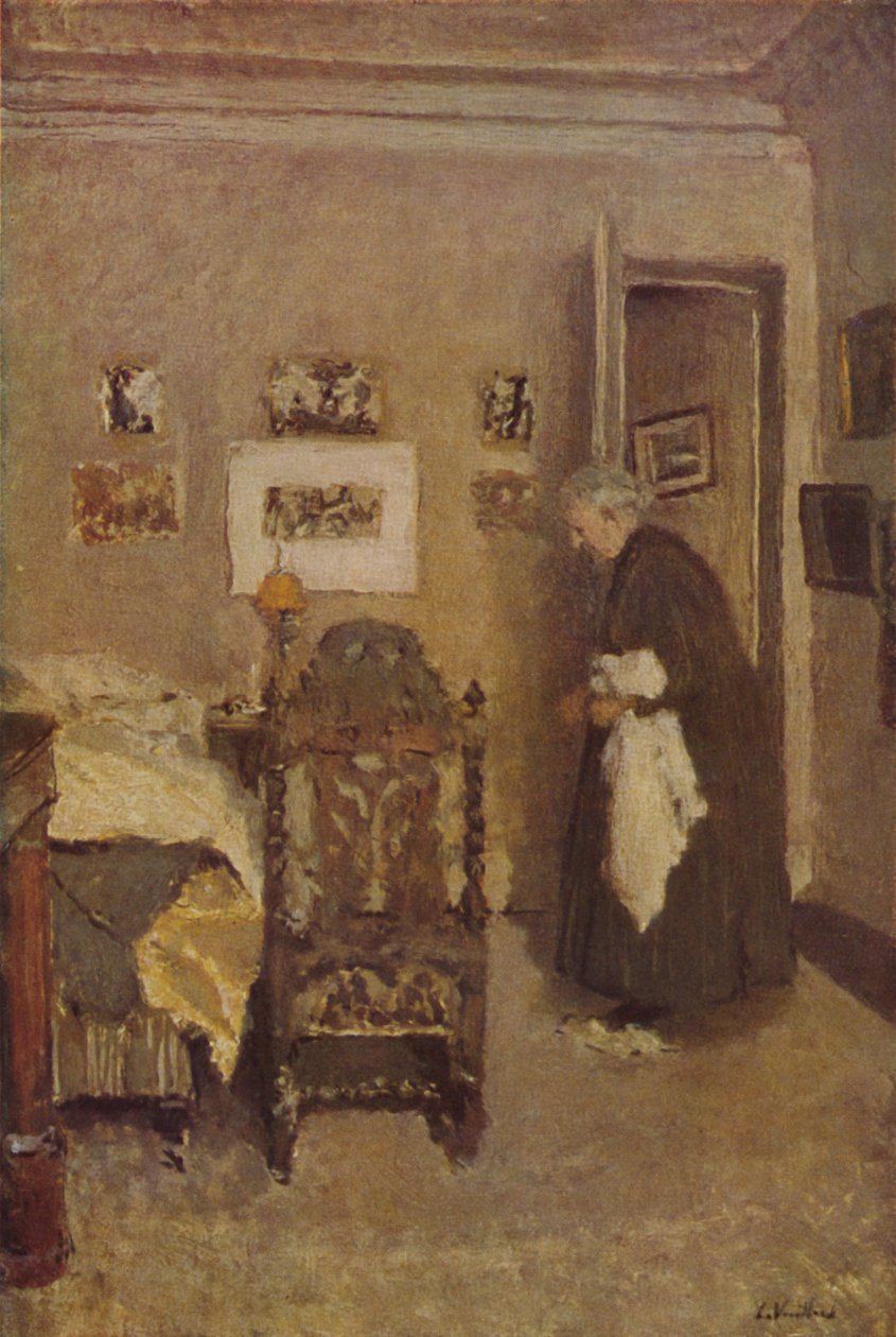 A házvezetőnő 1925-ről, c1925, 1946 alkotó: Edouard Vuillard