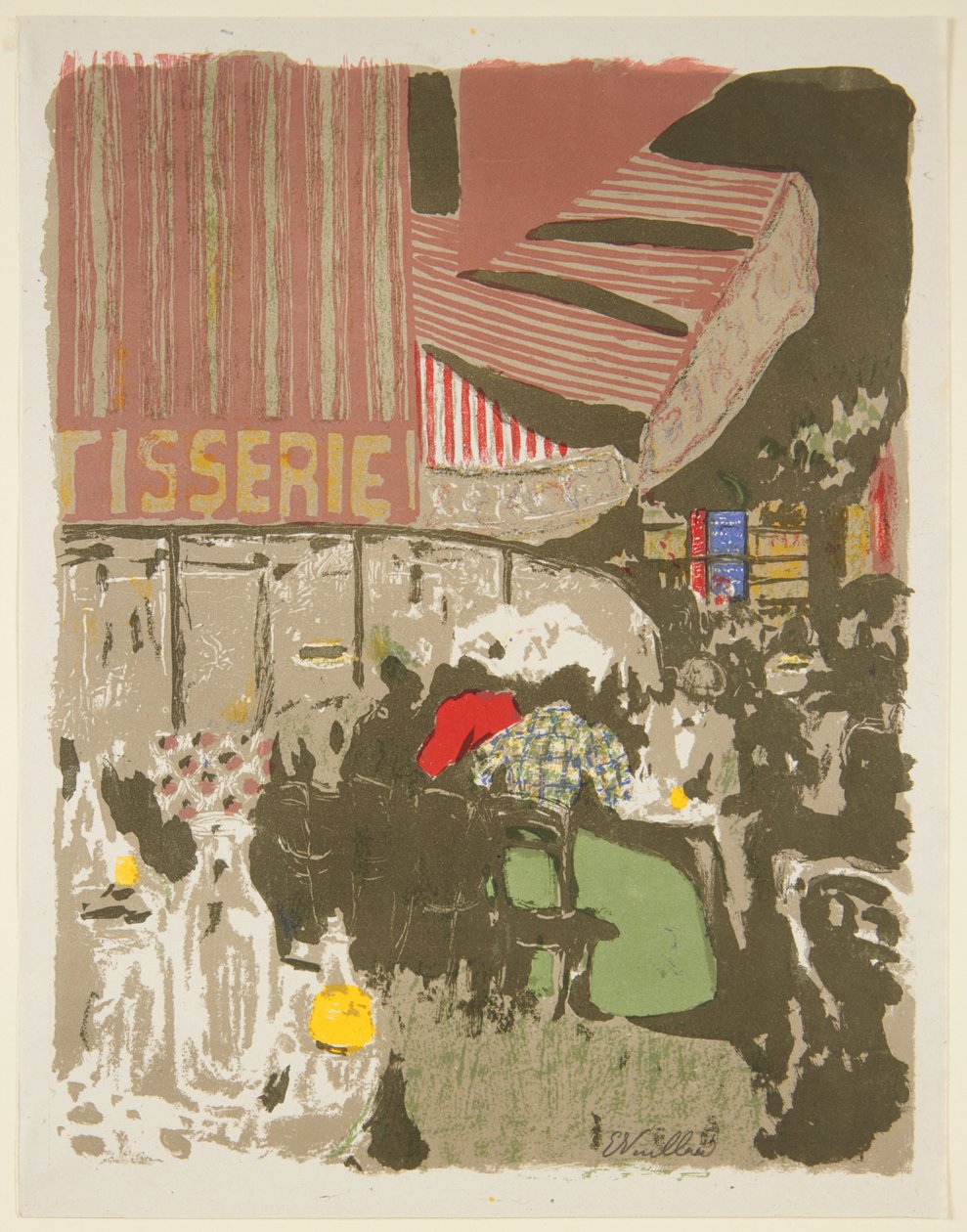 Die Konditorei alkotó: Edouard Vuillard