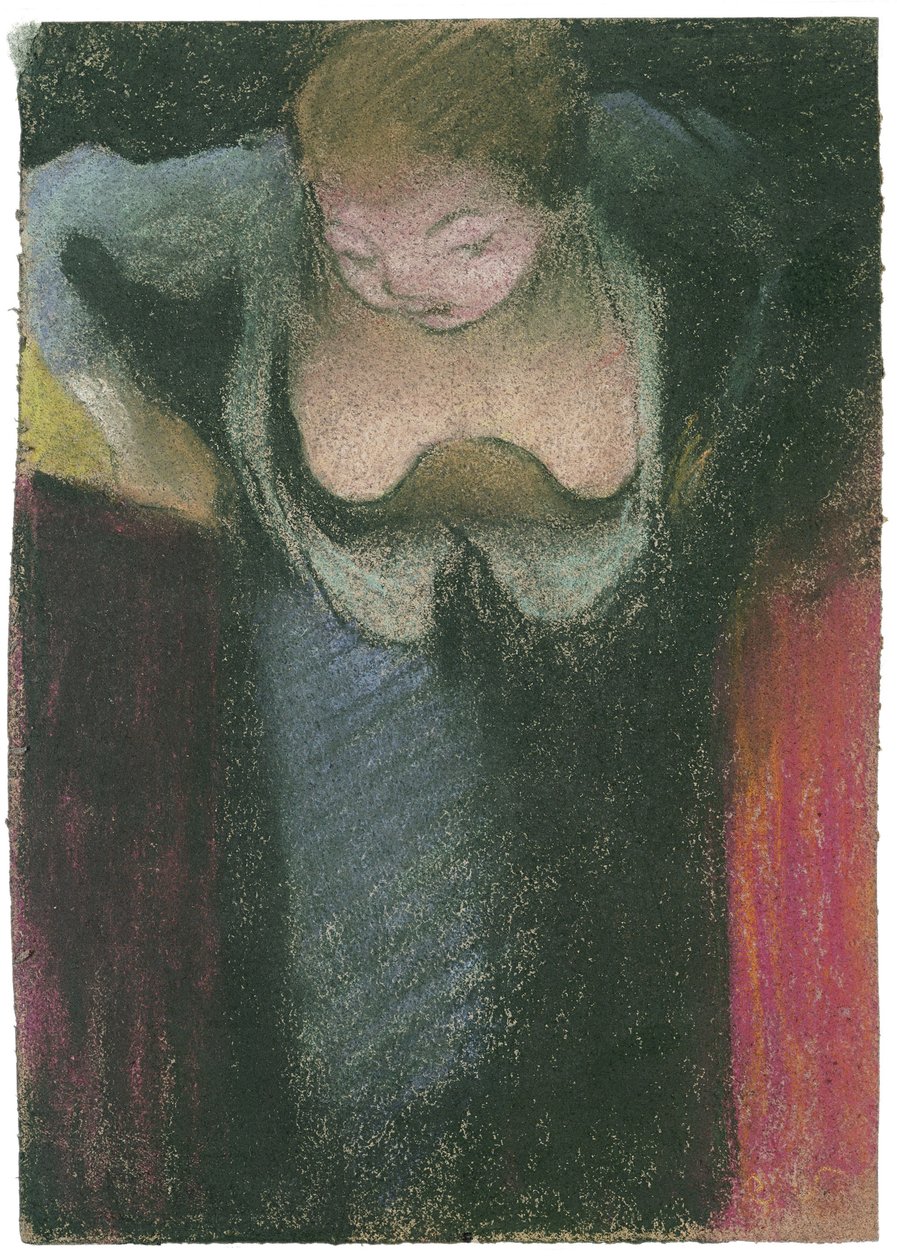 Az énekes, 1891-1892 alkotó: Edouard Vuillard