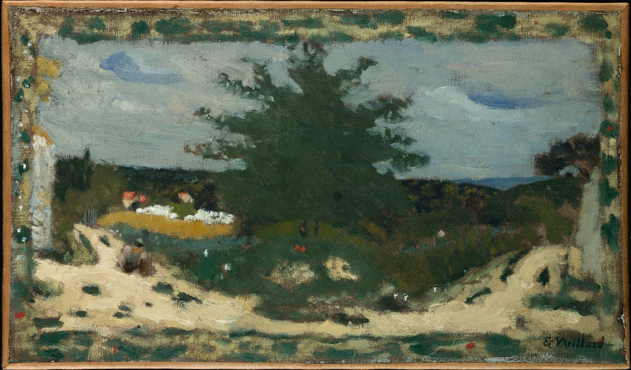 The Sunny Road, Laville Pond, 1898 körül alkotó: Edouard Vuillard