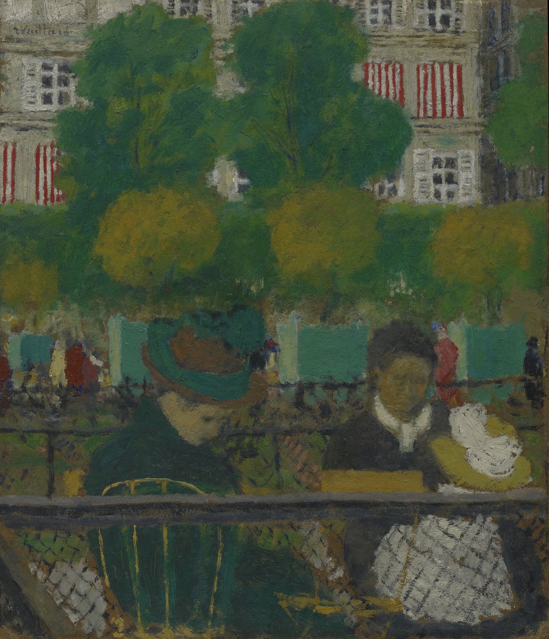 A Tuileriák kertje, Párizs alkotó: Edouard Vuillard