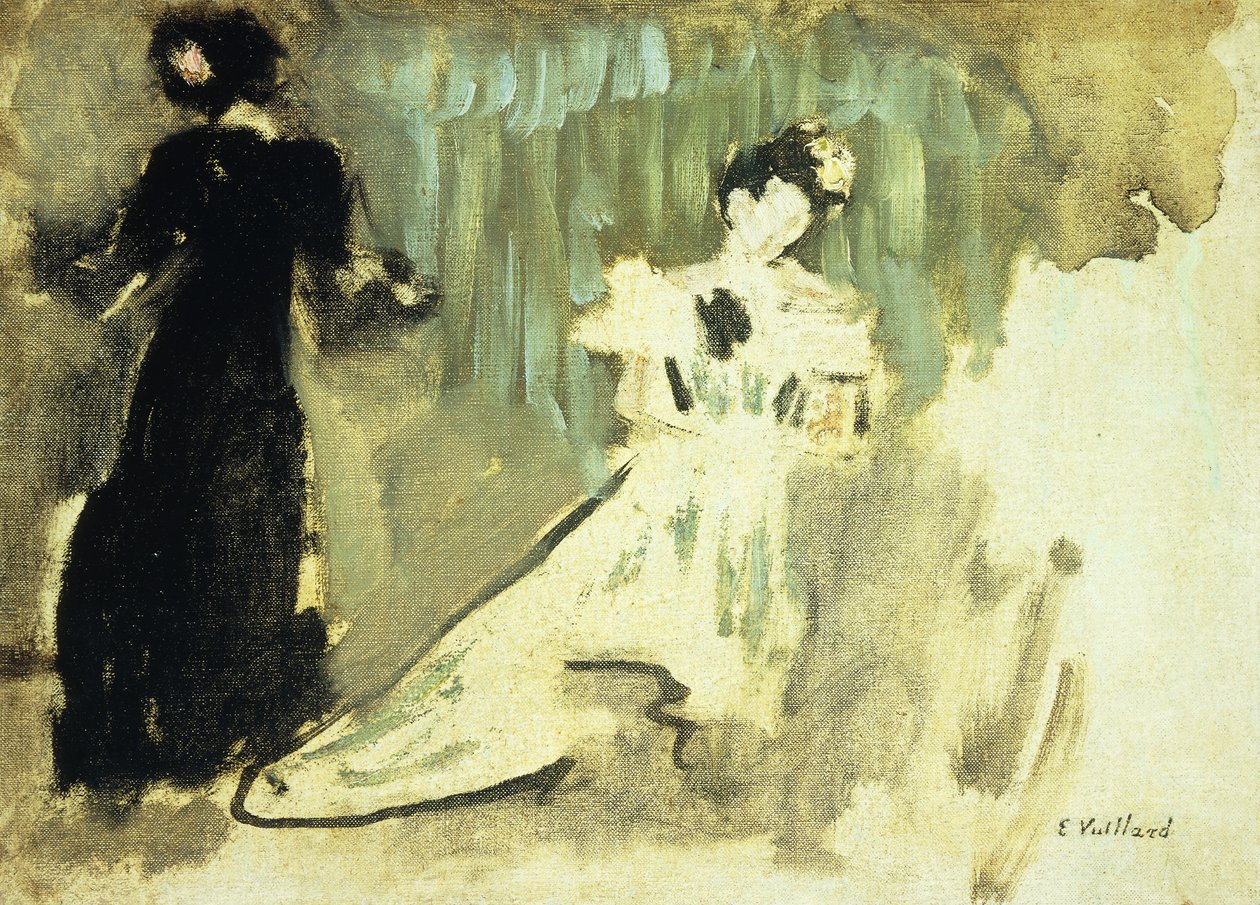 Két nő; Két nő, 1905 körül alkotó: Edouard Vuillard