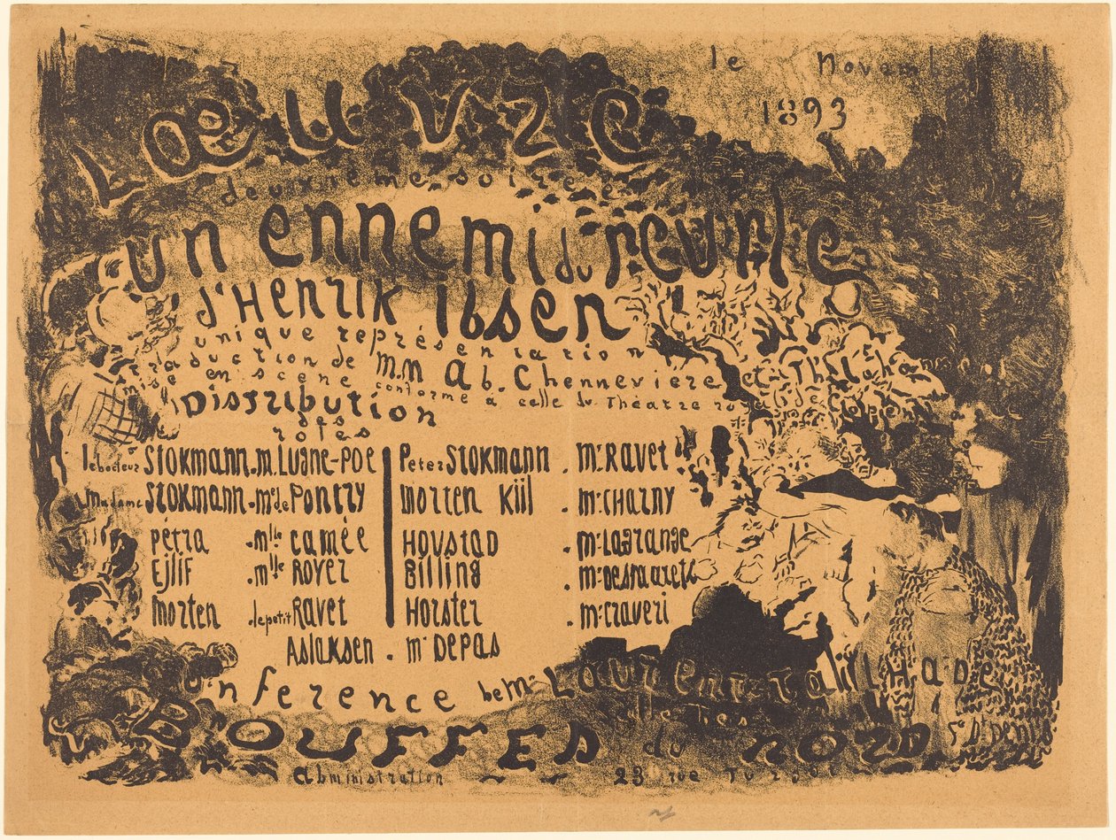 Ein Volksfeind alkotó: Edouard Vuillard