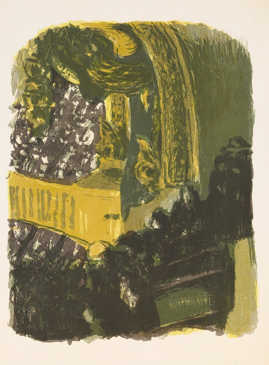 Eine Galerie im Gymnasium alkotó: Edouard Vuillard