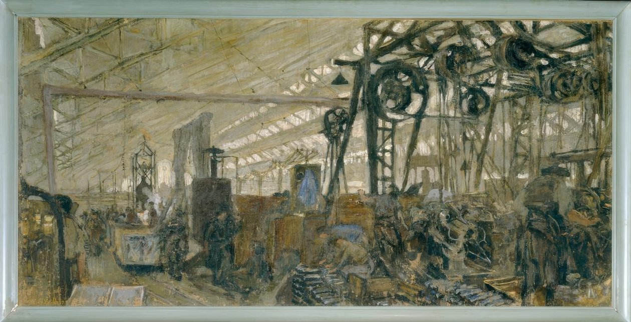 Lyoni fegyvergyár: a kovácsműhely alkotó: Edouard Vuillard