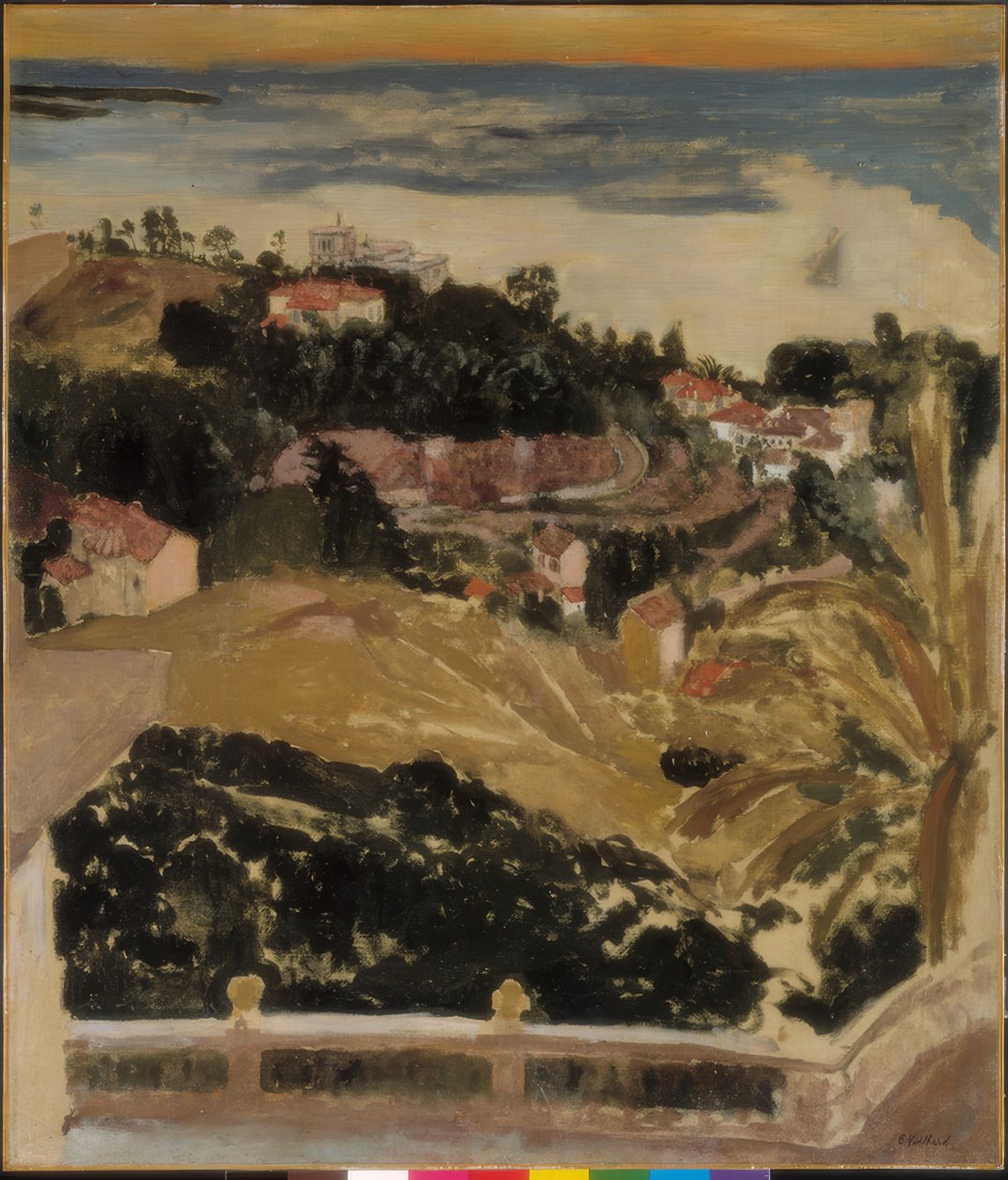 Kilátás Cannes-ra alkotó: Edouard Vuillard