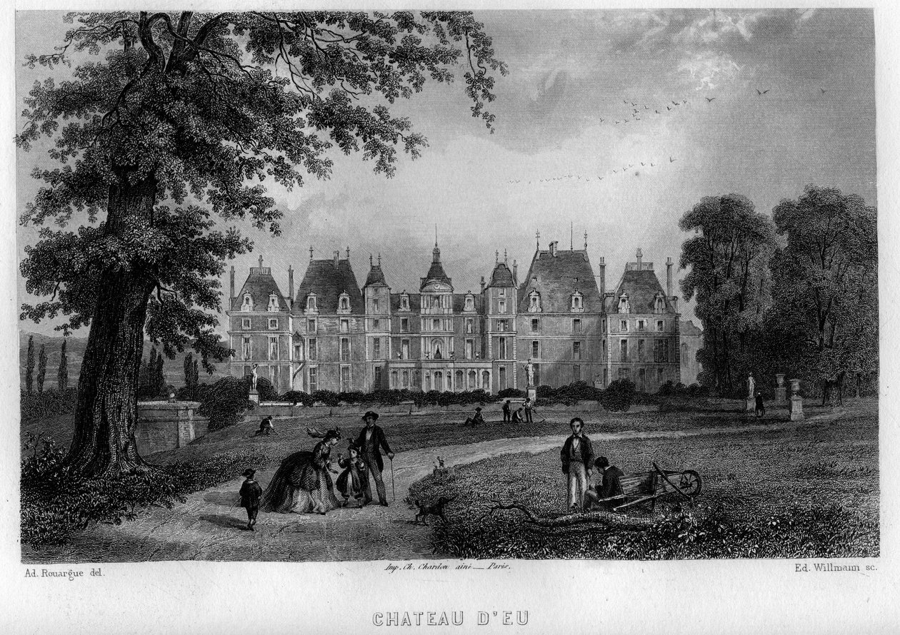 Kilátás a Chateau d
