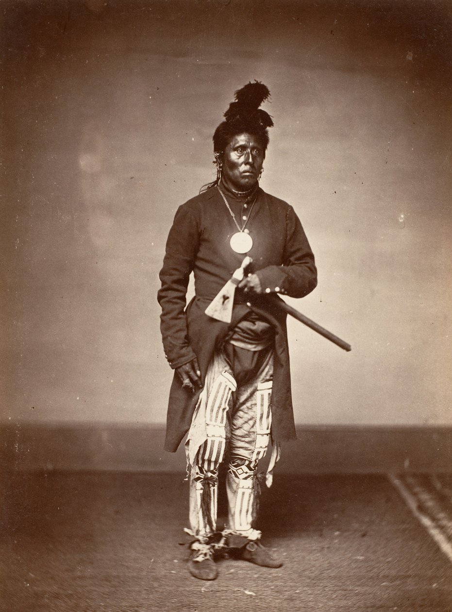 Ők wa hut Még mindig ru Sky Chief, kb. 1867. alkotó: Edric L. Eaton.