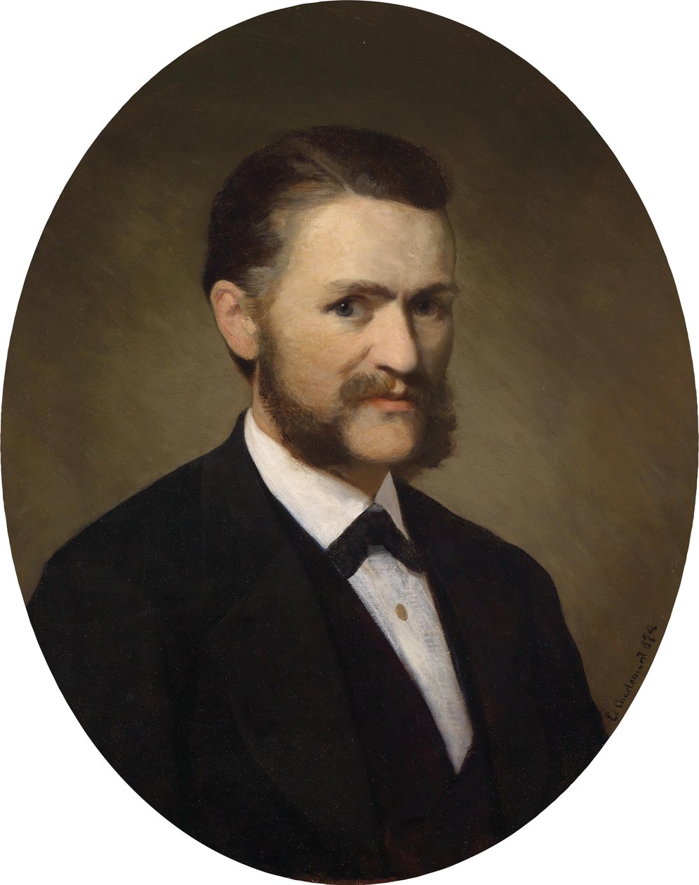 Egy úriember portréja alkotó: Eduard Charlemont