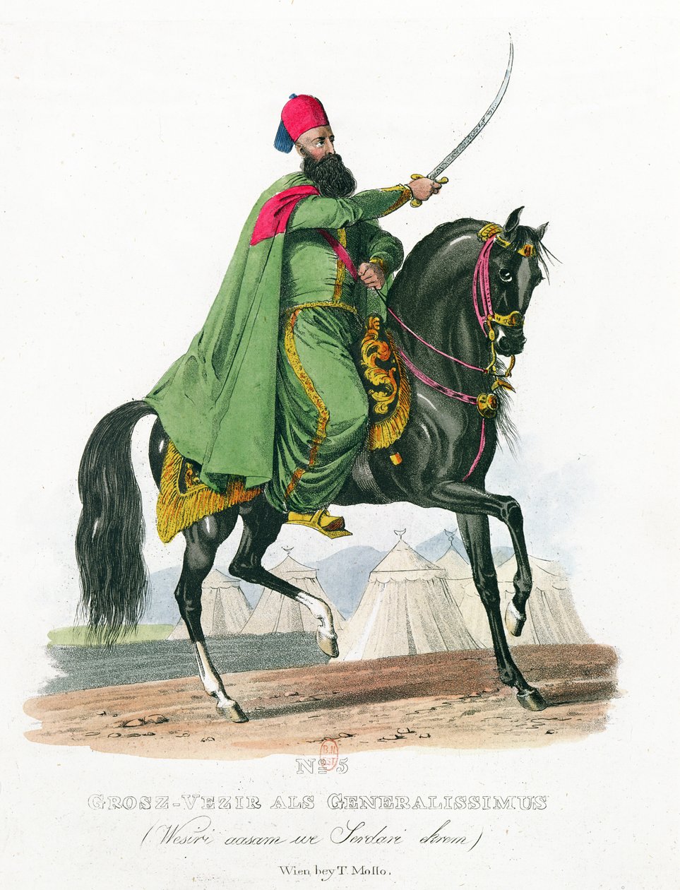 A nagyvezír, 1829 alkotó: Eduard Gurk