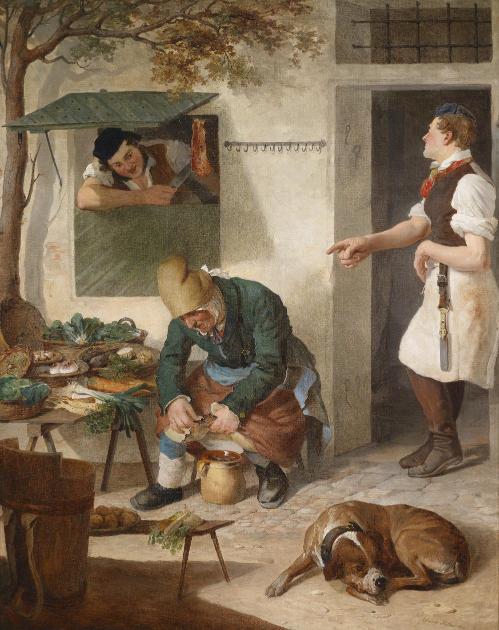 Akinek van kára, az gúnyolódik alkotó: Eduard Ritter