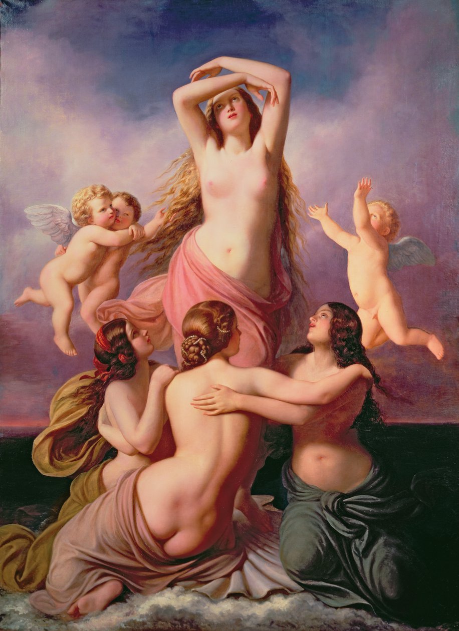 Vénusz születése, 1846 alkotó: Eduard Steinbruck