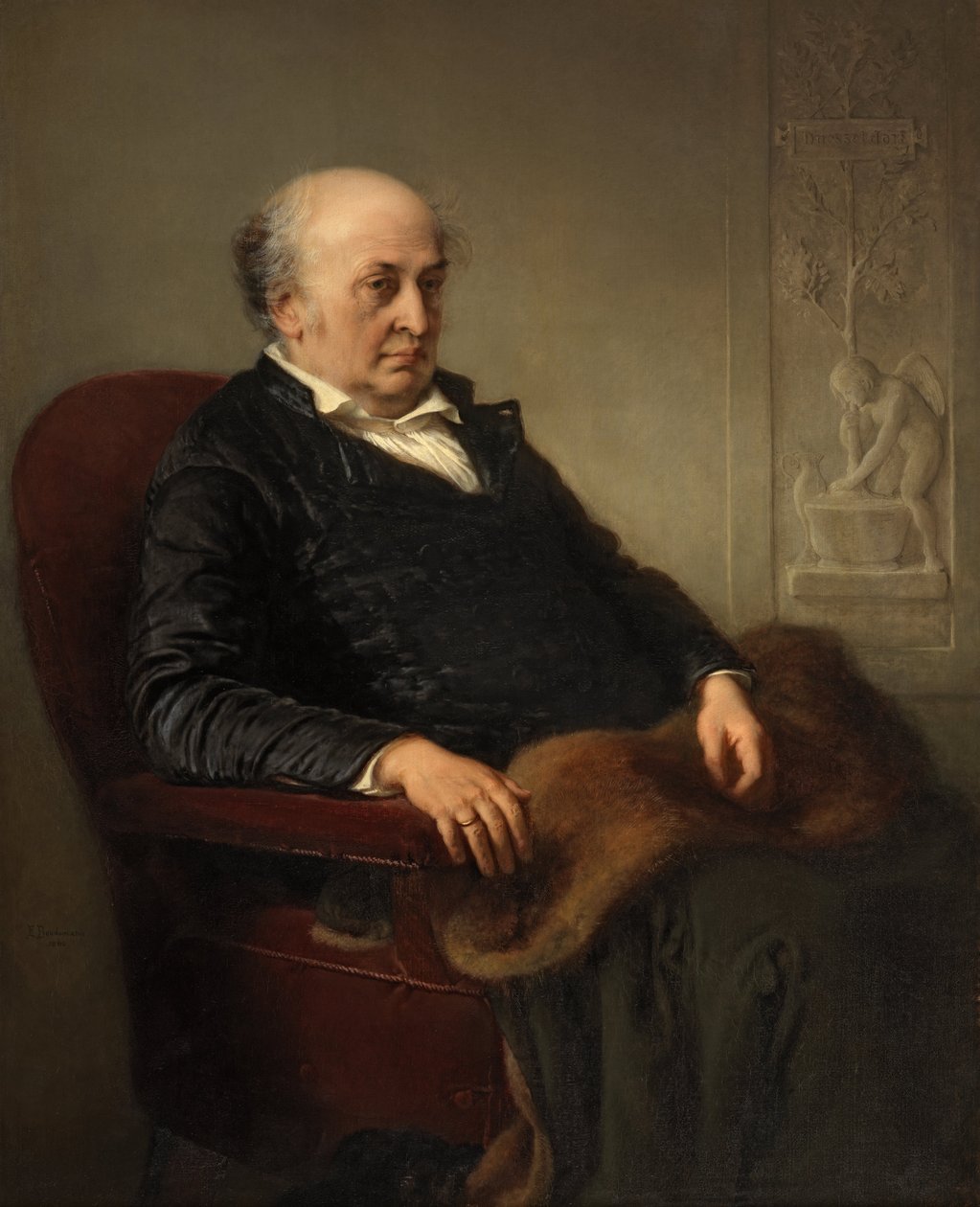 Német: Der Maler Wilhelm von Schadow A festő A festő Wilhelm von Schadow alkotó: Eduard Bendemann