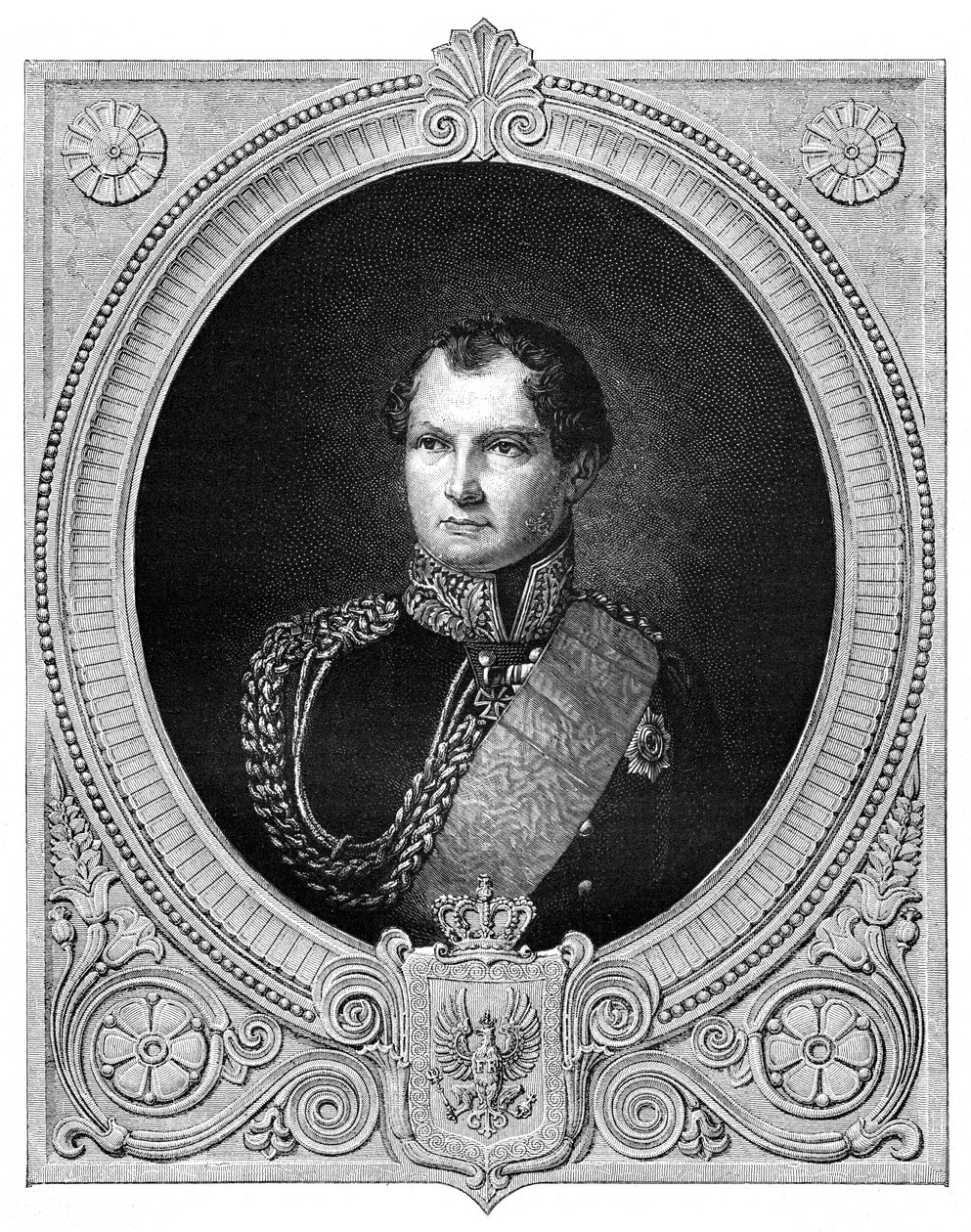 IV. Frigyes Vilmos, Poroszország királya, 1900. alkotó: Eduard Eichens