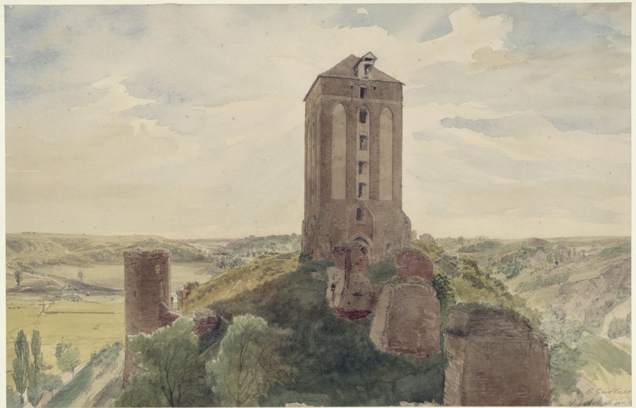 Roggenhausen vára alkotó: Eduard Gaertner