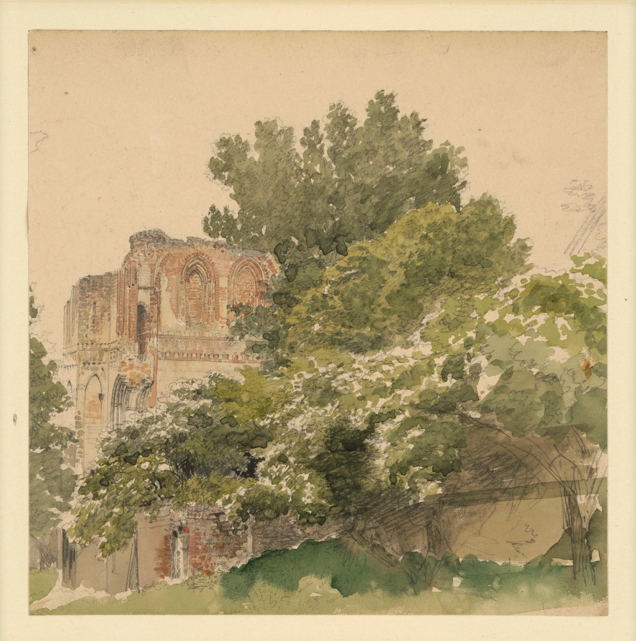 Lehnini kolostor alkotó: Eduard Gaertner