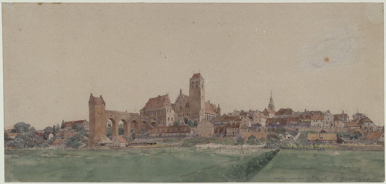 Marienwerder alkotó: Eduard Gaertner