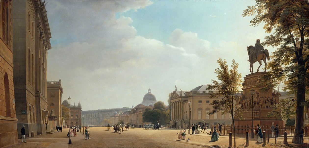 Unter den Linden alkotó: Eduard Gaertner