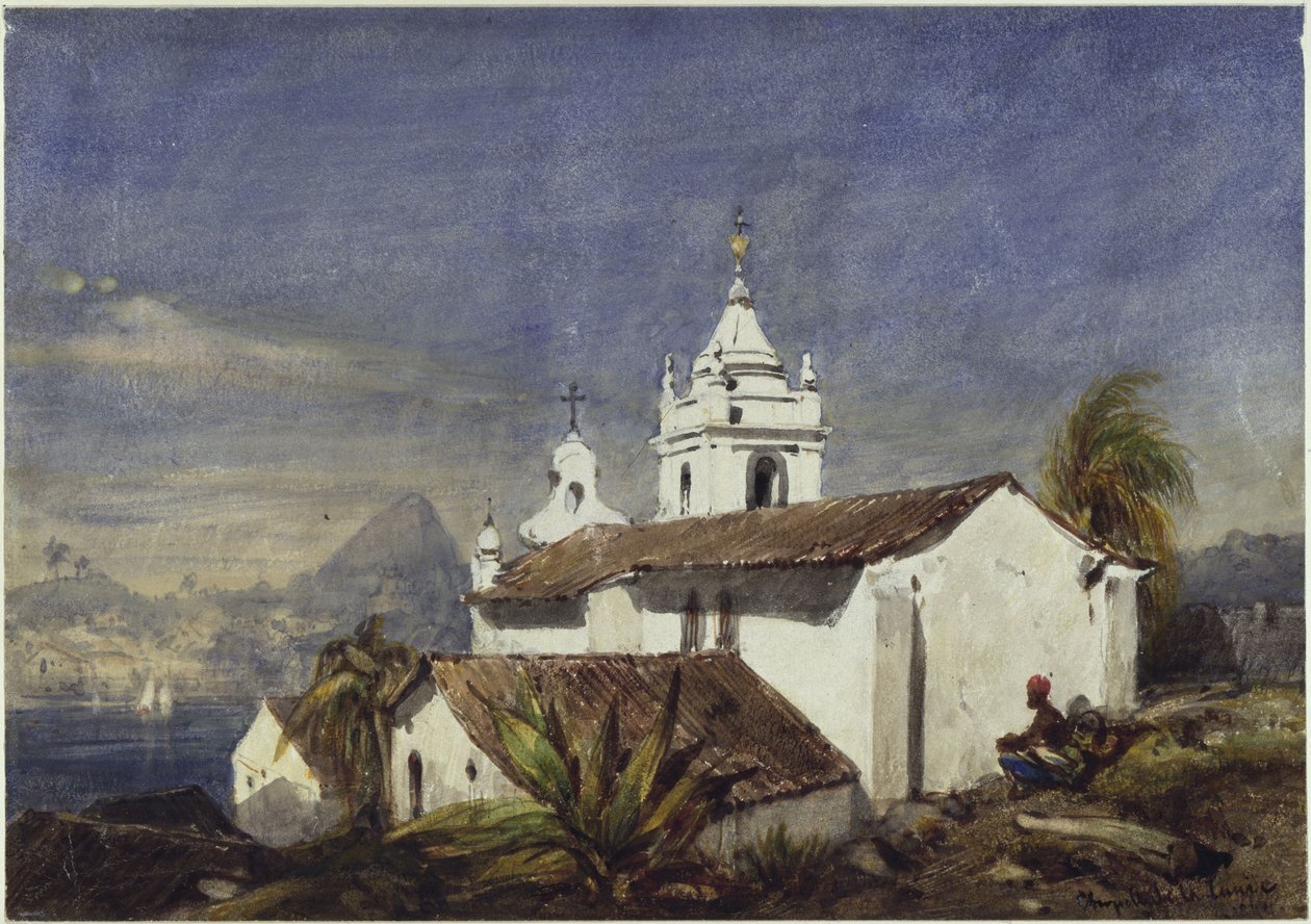 Santa Luzia-kápolna alkotó: Eduard Hildebrandt