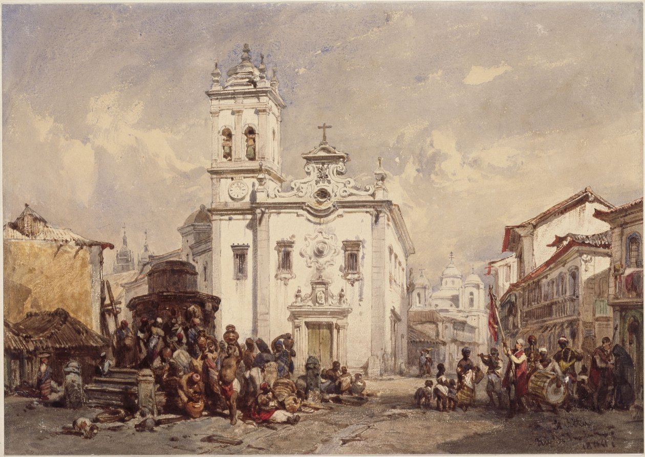 Szent Rita-templom, Rio de Janeiro alkotó: Eduard Hildebrandt