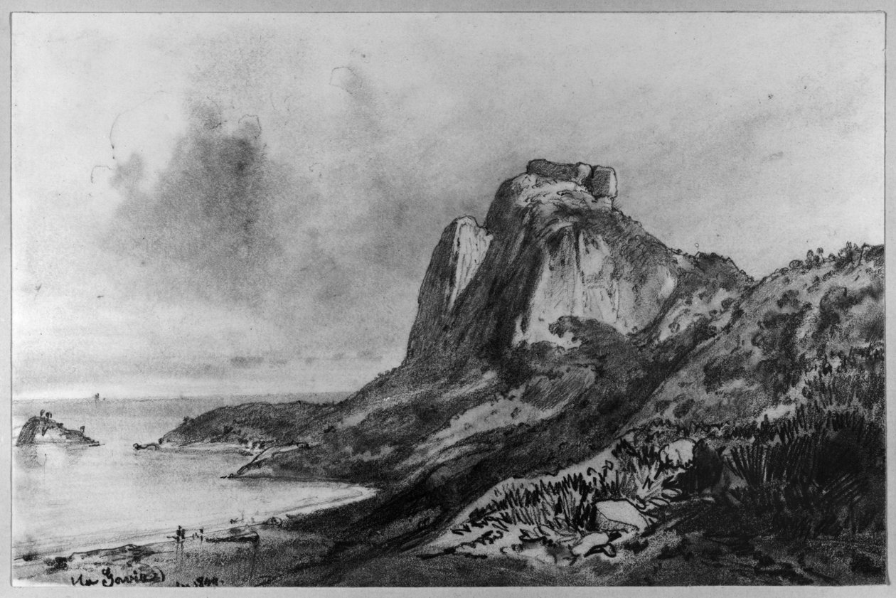 La Gavéa, Rio de Janeiro közelében alkotó: Eduard Hildebrandt