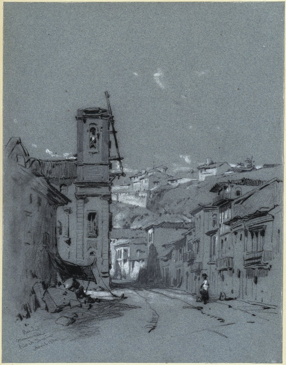 A Misericordia utca Rio de Janeiróban alkotó: Eduard Hildebrandt